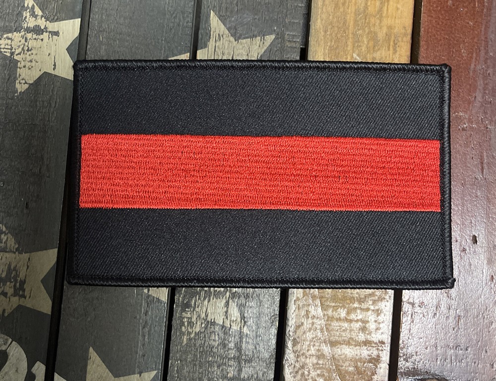 Thin Red Line  3" x 5" Patch