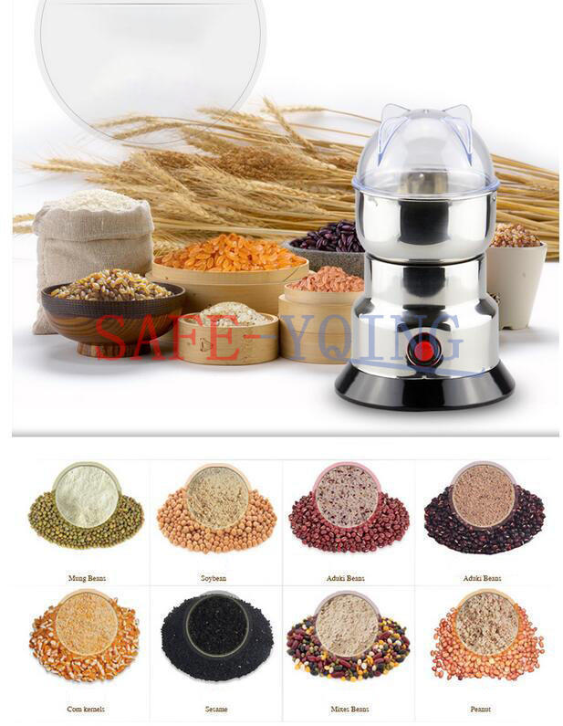 220V Grinder Grain Milling Machine Coffee Bean Grinder