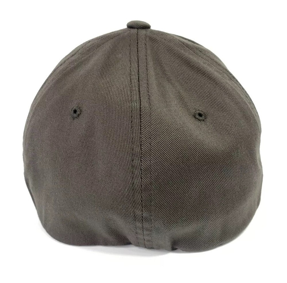 1st Generation Chevy Camaro Hat / Cap - Gray w/ Black Silhouette & Script Emblem