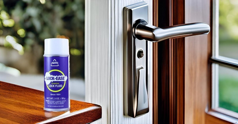 Automotive Solutions Lock-Ease Graphite Lock Lubricant – 3oz Aerosol, Prevent...