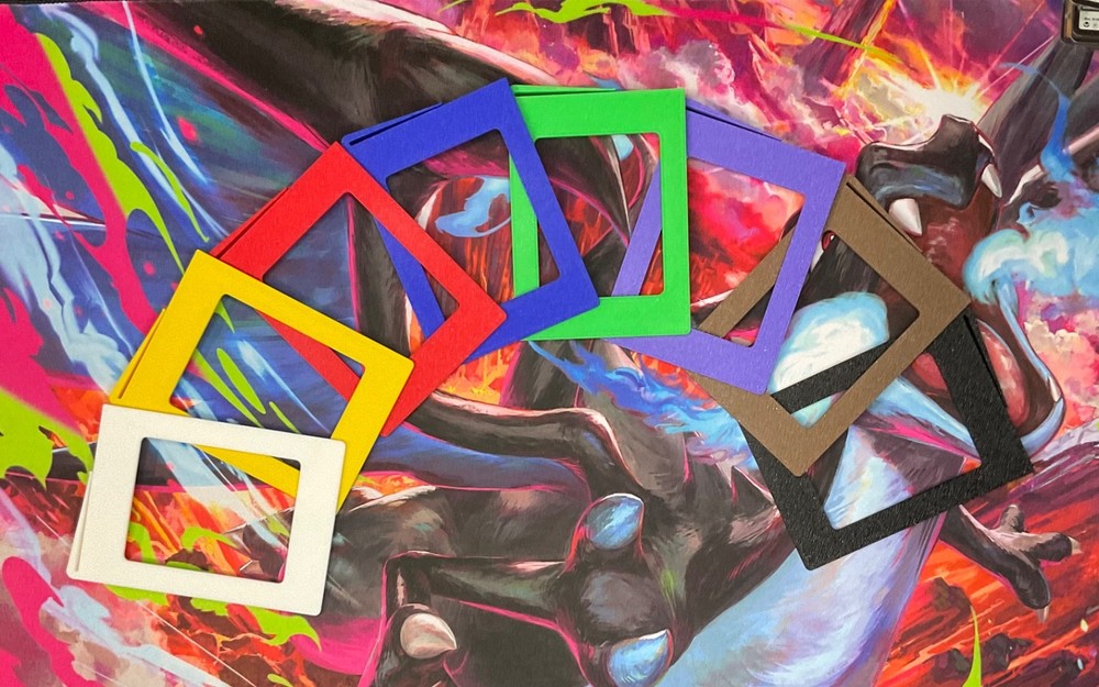 Card Divider with Retaining Clip Horizontal & Vertical Orientation