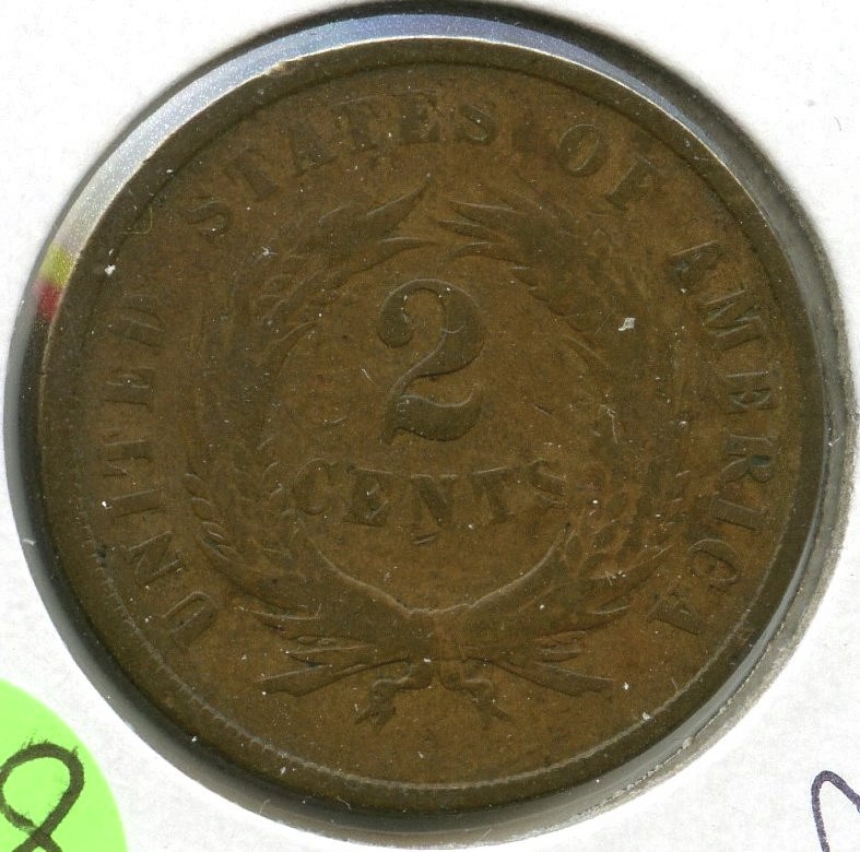 1865 2-Cent Coin - Two Cents - P856