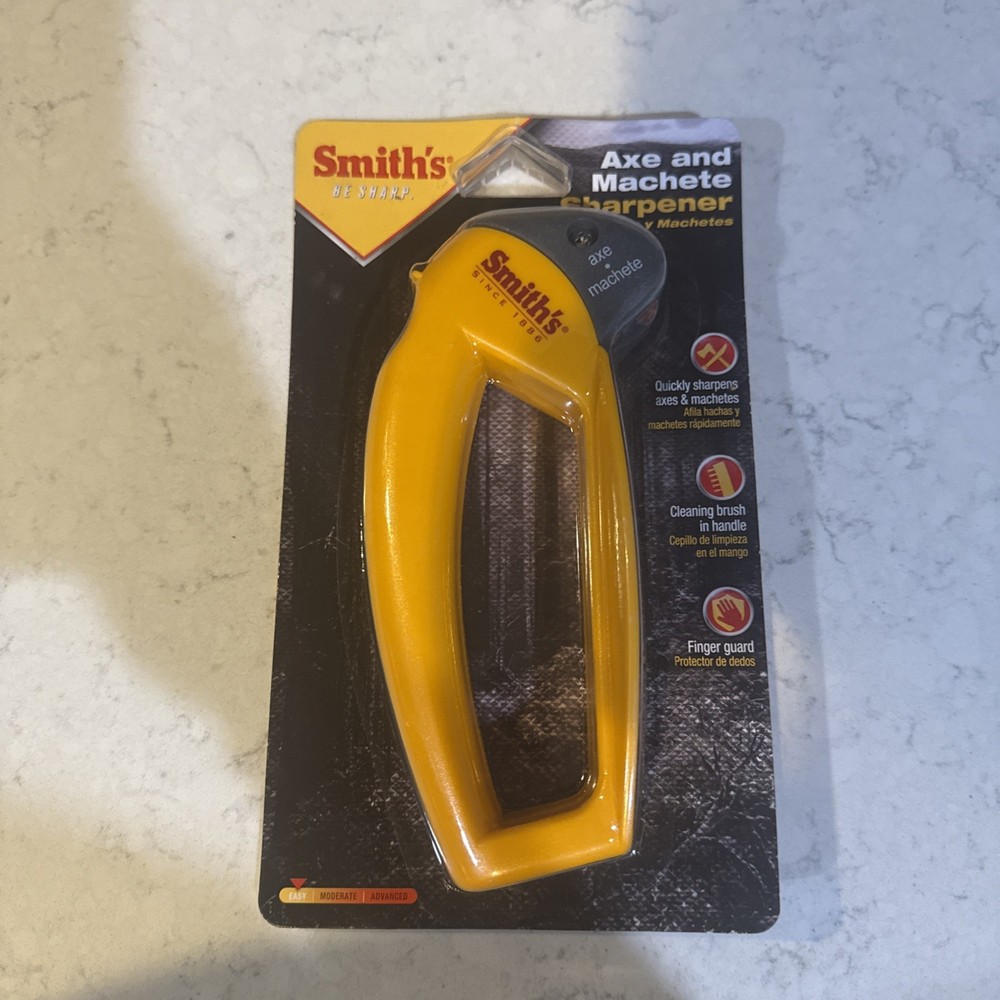 Smiths Axe and Machete Sharpener with Oversized handle Model# 50564 NEW