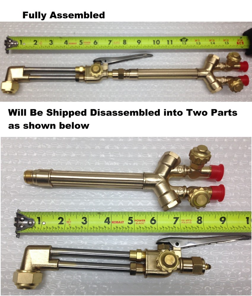 VICTOR TYPE 100FC CUTTING TORCH HANDLE WITH CUTTING ATTACHMENT-US Supplier!!!