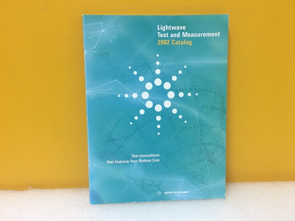 Agilent Lightwave Test + Measurement 2002 Catalog