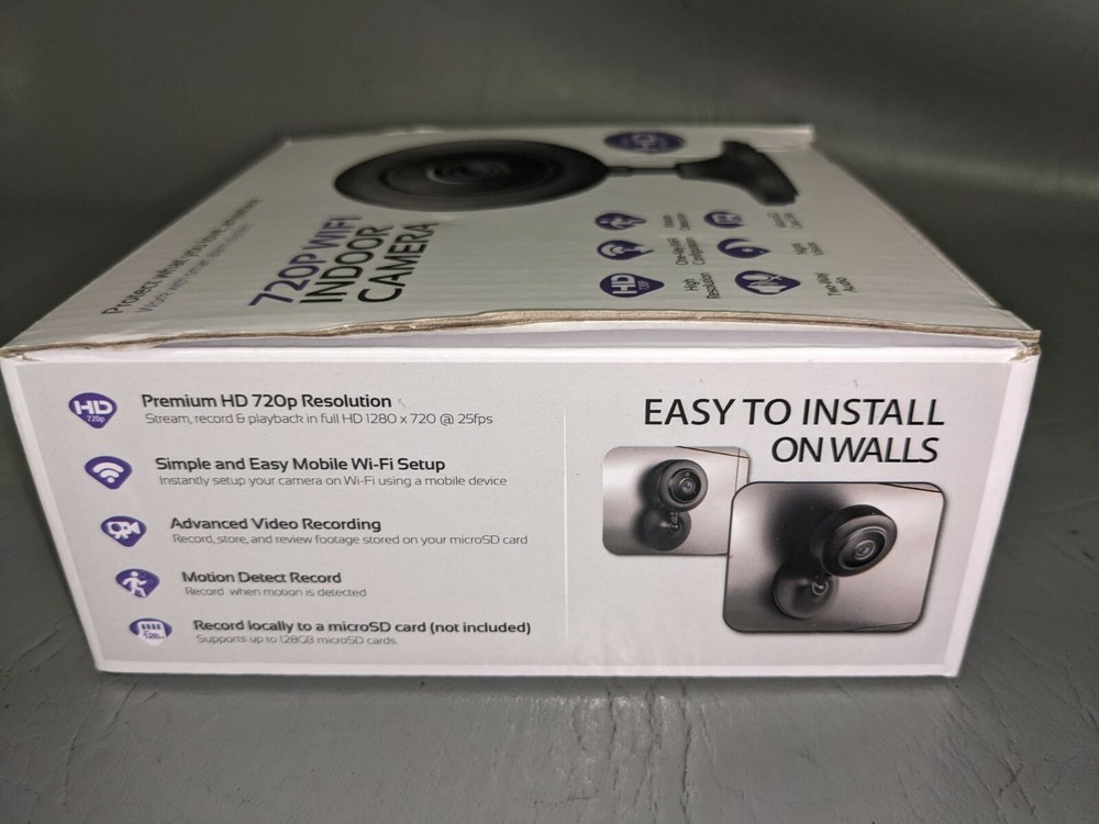 NEW Open Box iGet Security Wifi 720p Indoor Camera 313