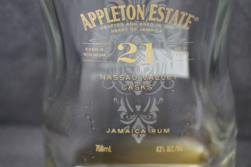 Appleton Estate 21 Nassau Valley Casks Empty Bottle/Display Box