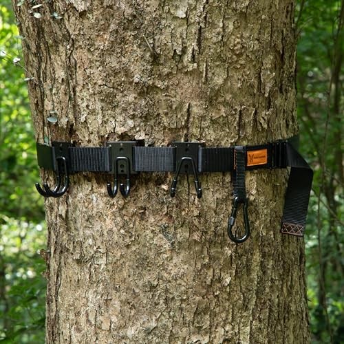 HUNTNEXCOR Hunting Tree Straps - Tree Stand Safety Harness - TS-HOOK-4