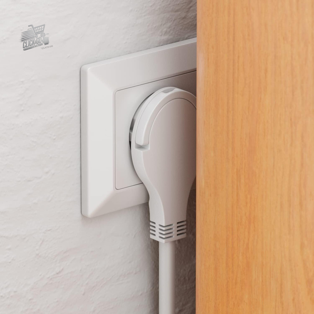 6 Outlet Compartments With Flat Connector Electrical Cable for Inter