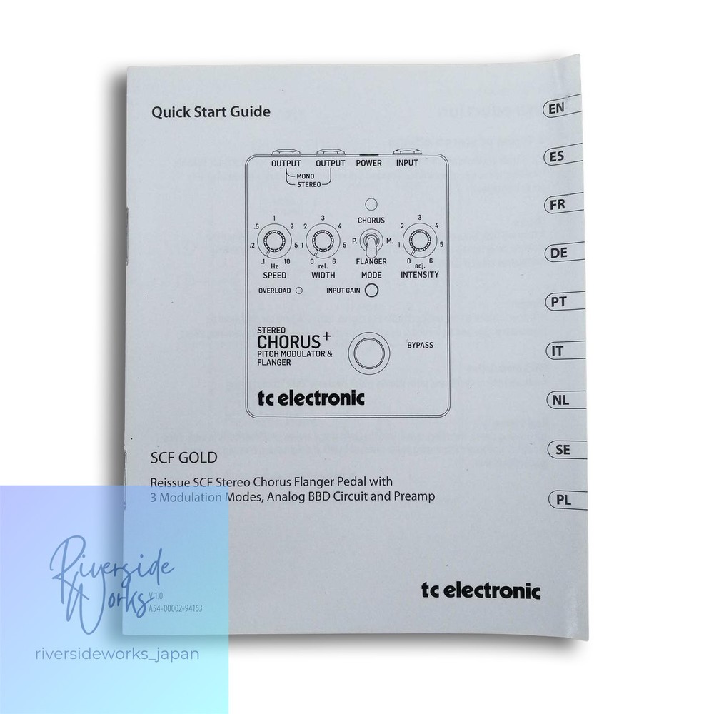 TC Electronic Stereo Chorus+ Effect Pedal JP