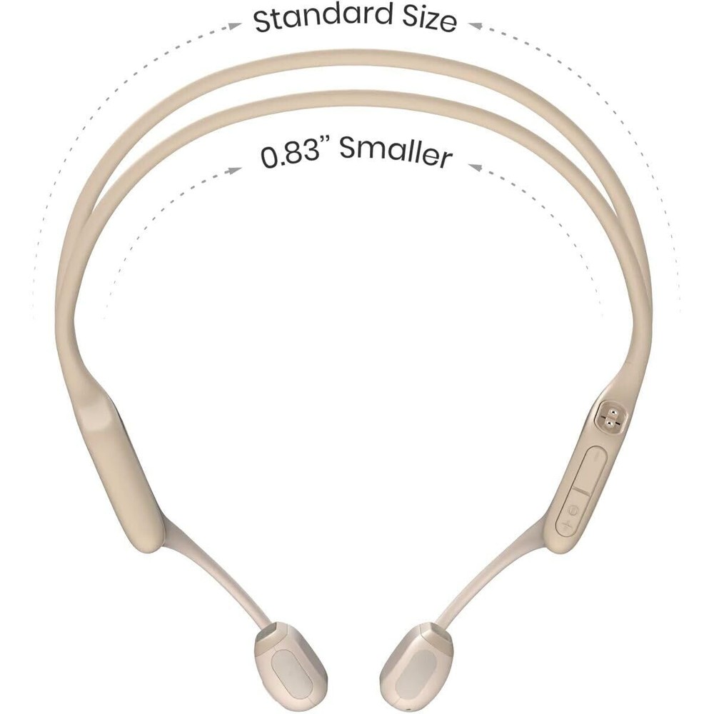 Shokz - OpenRun Pro Mini Bluetooth Headset Noise Cancelling Mic Premium Bone