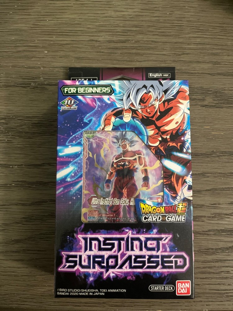 Instinct Surpassed Starter Deck SEALED - Dragon Ball Super Card Game