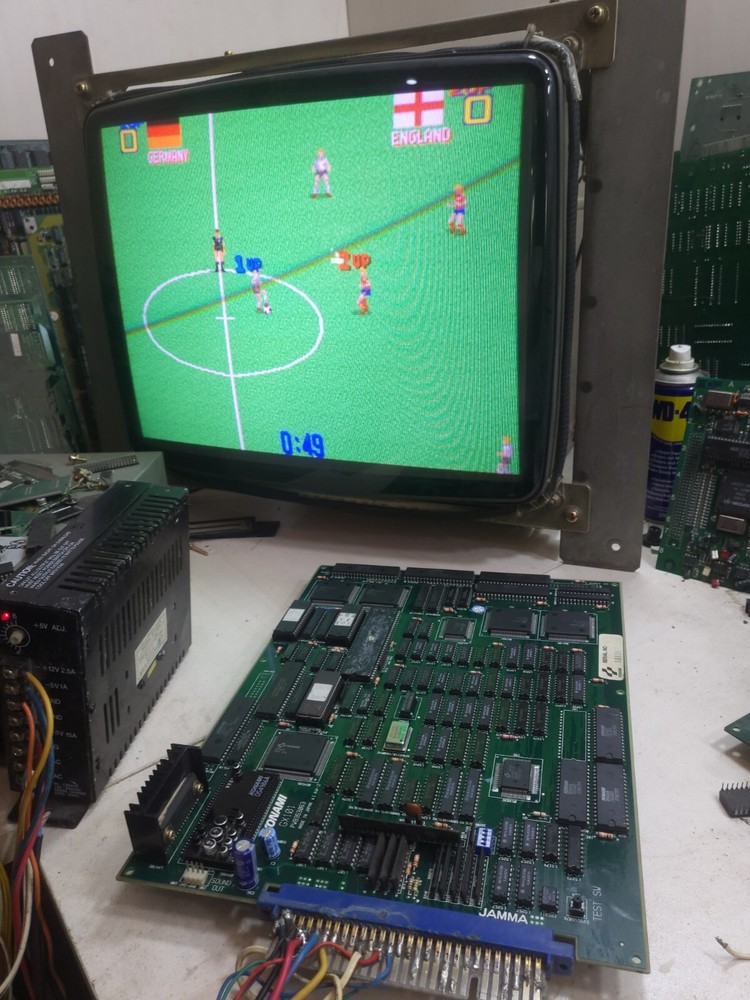 PREMIER SOCCER BY KONAMI ARCADE PCB JAMMA ORIGINAL