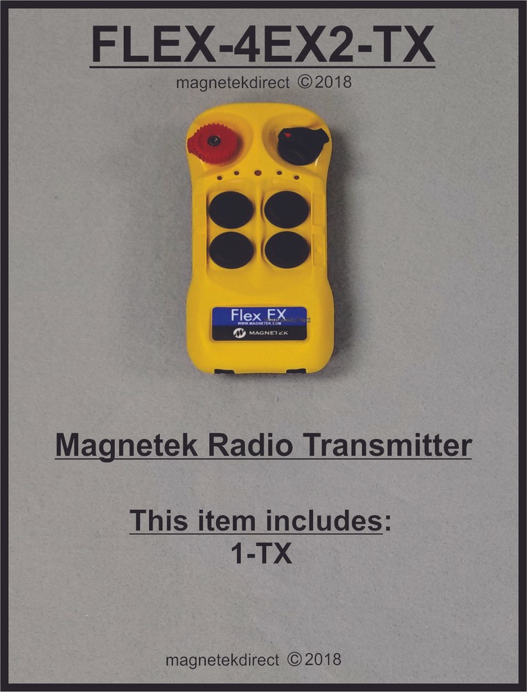 Magnetek Flex 4EX2 - NEW replacement spare Transmitter unit _ 0-TXC-04, 4EX2
