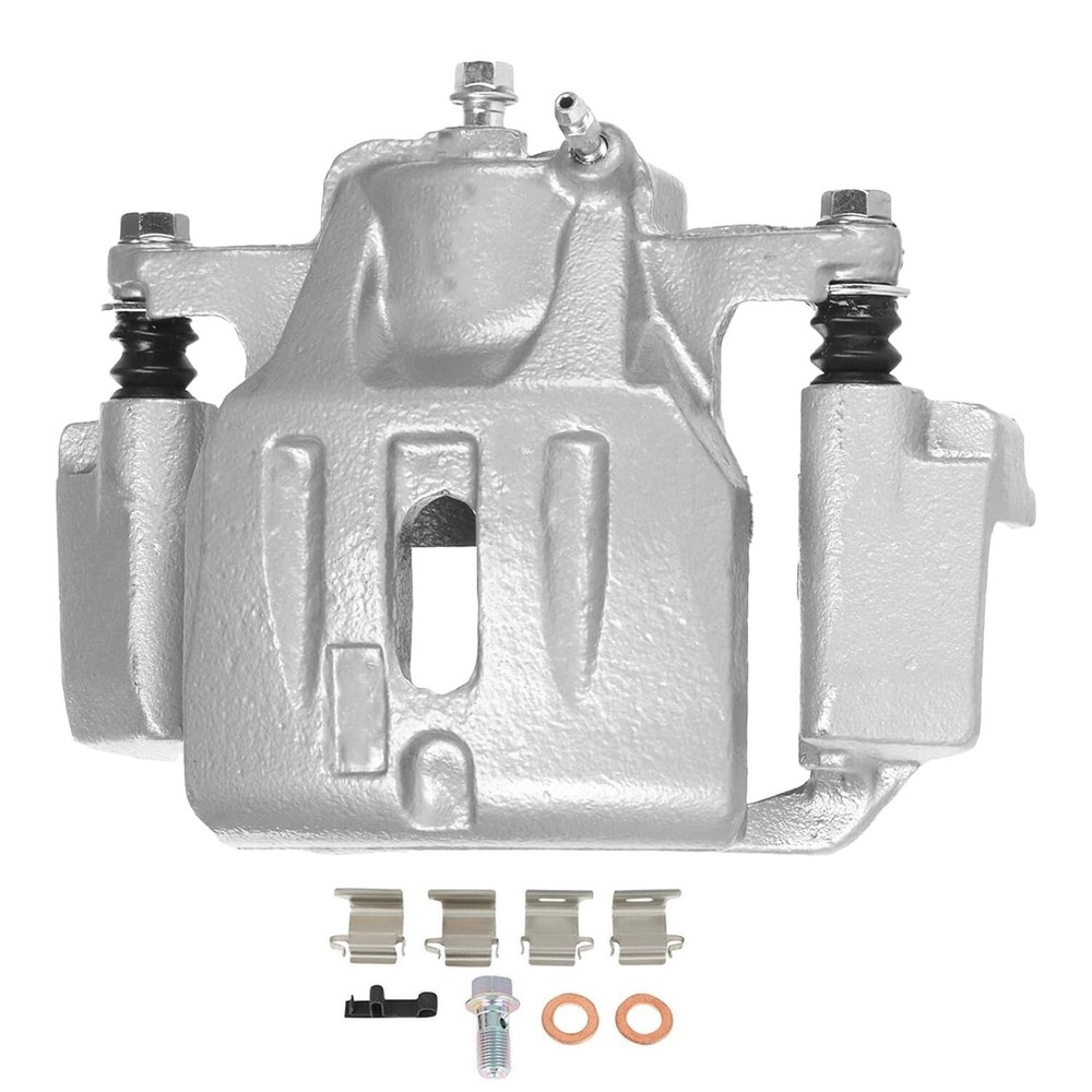 Pair Front Brake Calipers w/Bracket Assembly for 2001 - 2007 Toyota Highlander