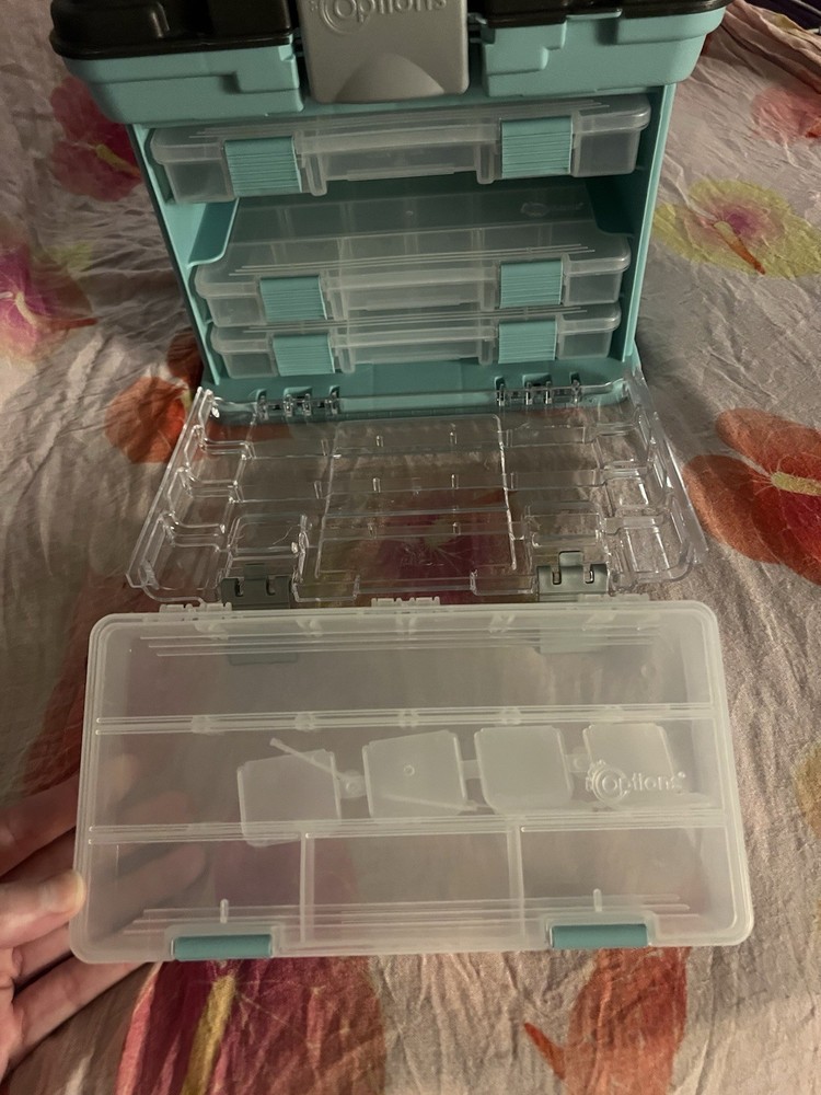 Grab N Go Storage case comes with 4 removable utility boxes