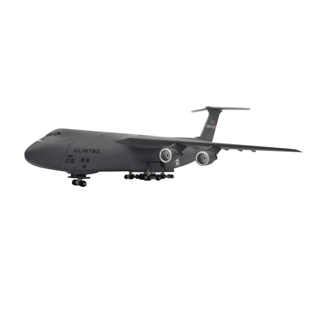Diecast 1/400 USAF For Lockheed C-5 Transport Aircraft Model Static Display