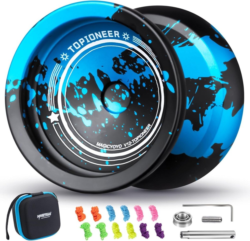 V12 Finger Spin Yoyo Professional Responsive Unresponsive