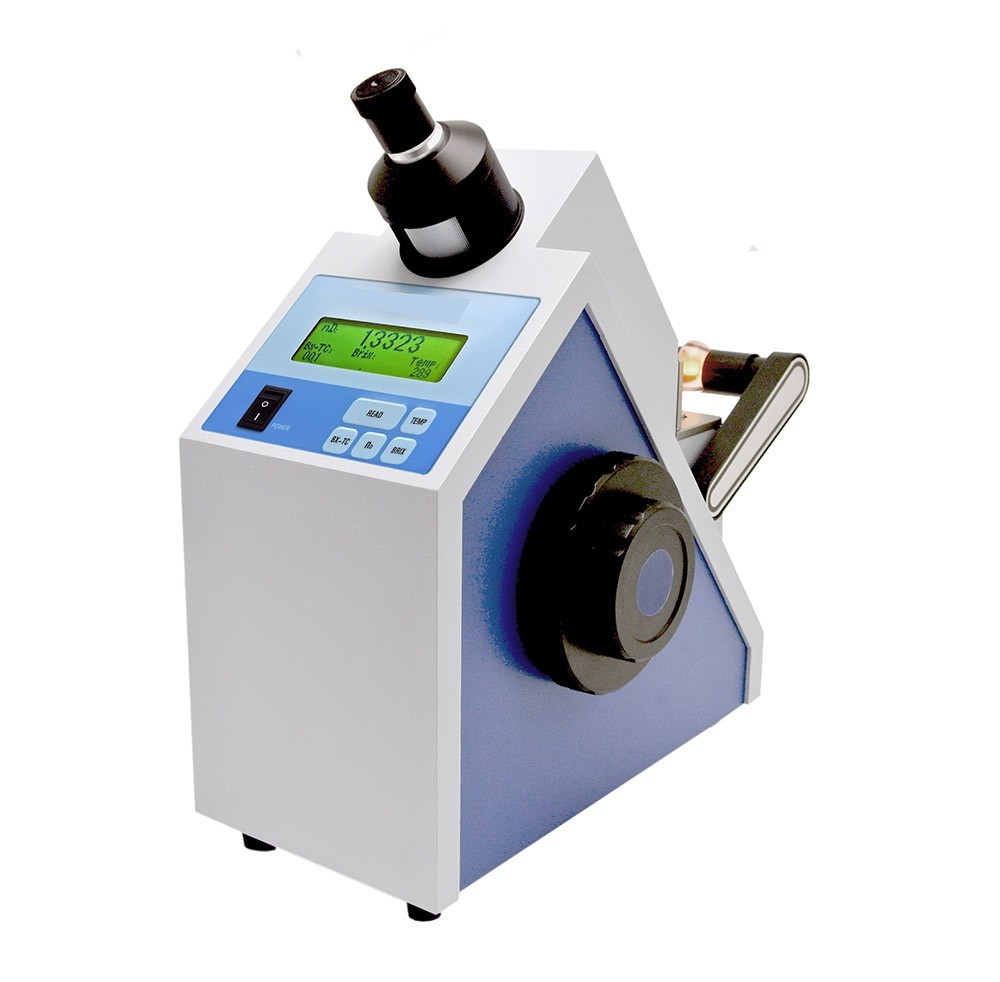 Laboratory ABBE Refractometer Digital Brix Refractometer with 1.3000~1.7000nD