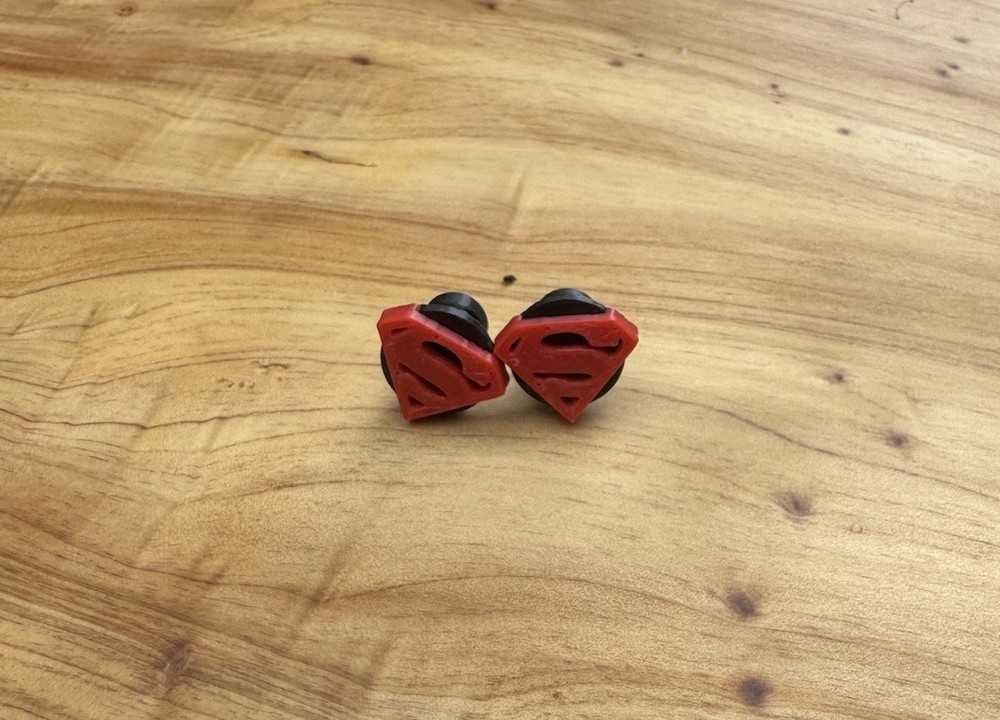 JT Proflex Plugs - Superman - Red - 1 Set