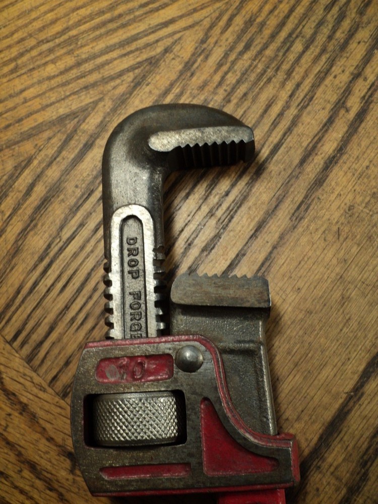 Vintage Sears Pipe Wrench Tool - 10" Japan