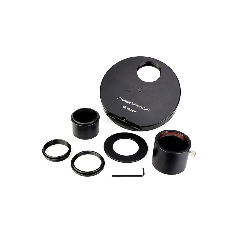 2-inch Manual Filter Wheel Multiple 5-Filter Wheel for Astronomical Telescope
