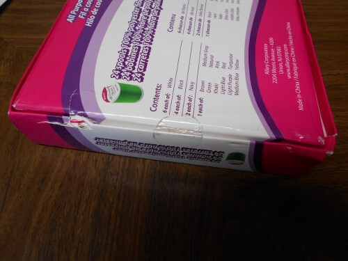 Allary All Purpose Sewing Thread Set 24 Spools 200 Yards/Spool