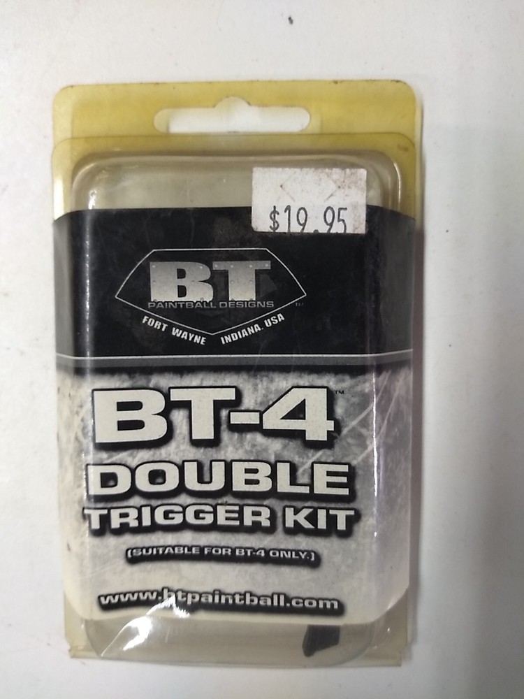 Bt 4 Double Trigger Kit- Black for Paintball