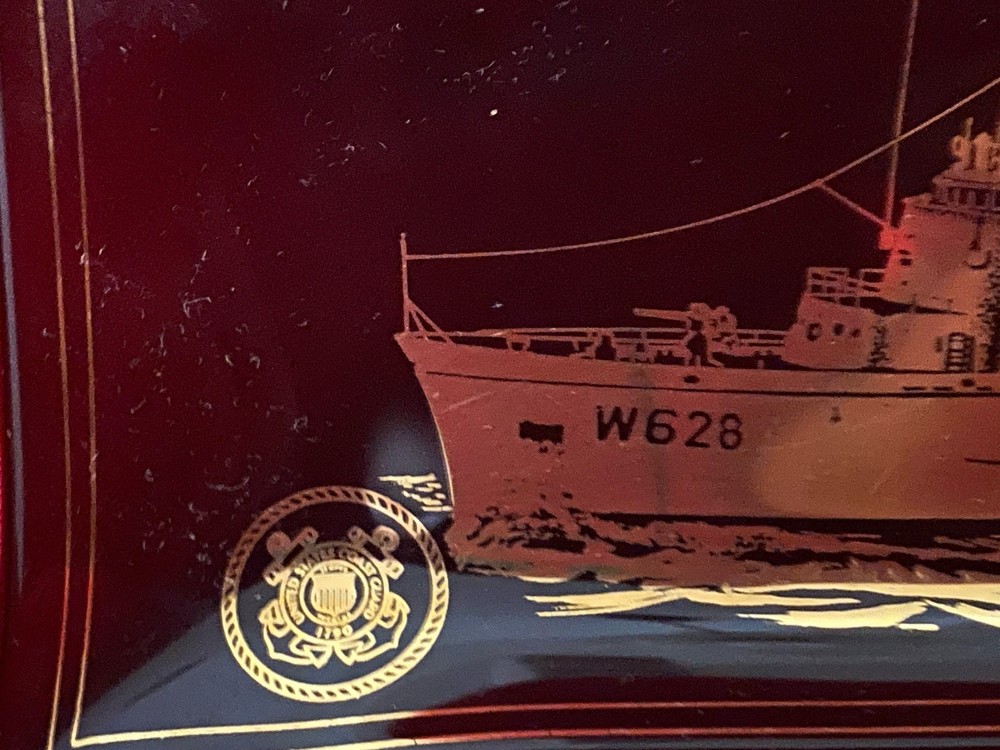 US Coast Guard Cutter Durable Glass Ash Tray