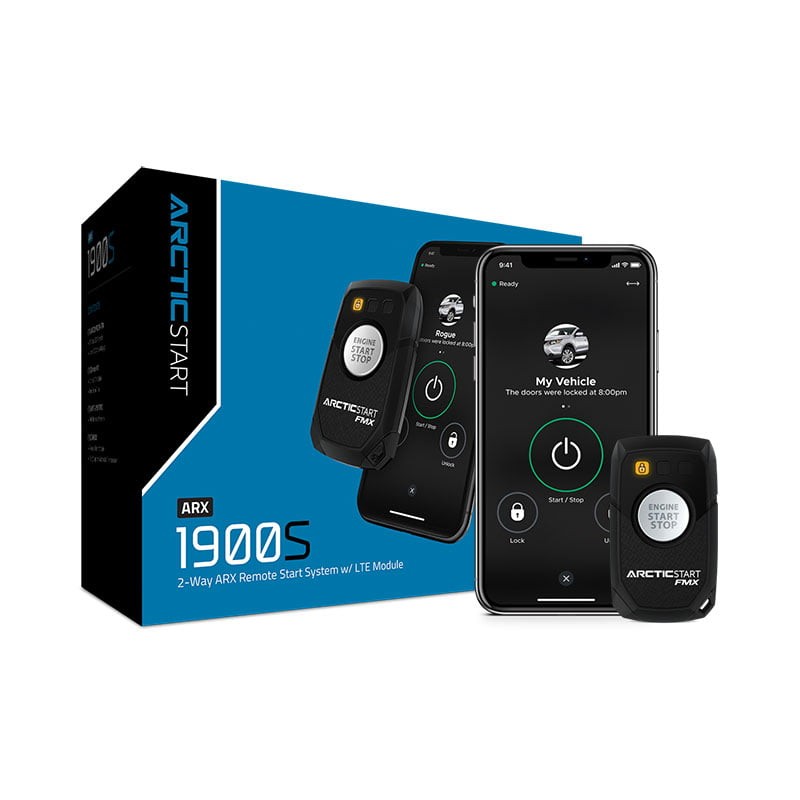 Arctic Start ARX1900S 2-Way 1-Button Remote Start System with 2500ft Range