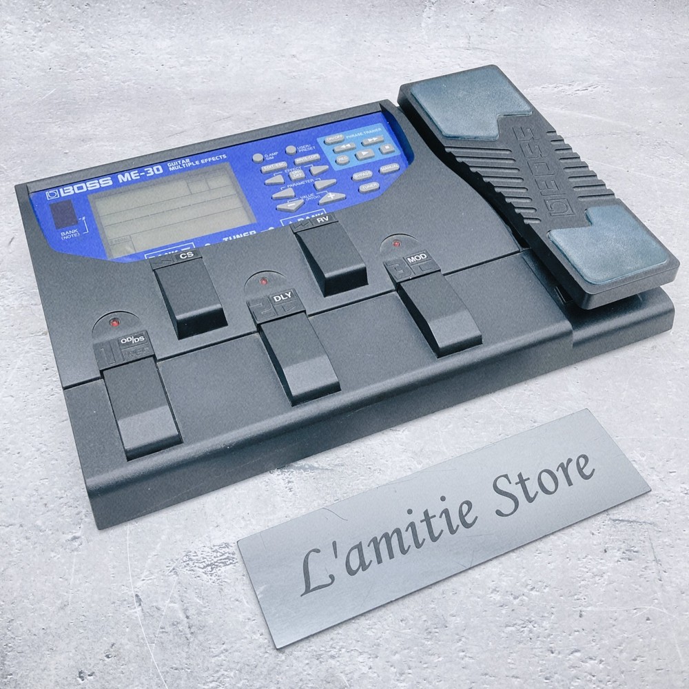 BOSS ME-30 Guitar Multiple Effects Multi Effect Pedal ME30 Operation Confirmed