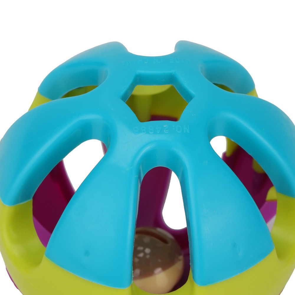 NonToxic Plastic Cat Chasing Rattle Interactive Toy Catching Ball With Bell Was