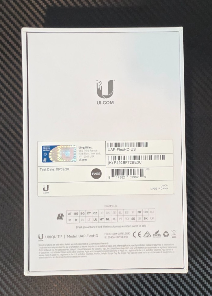 Ubiquiti Networks UniFi FlexHD Access Point (UAP-FlexHD-US)