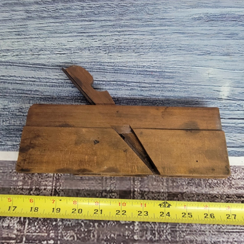 Vintage Wood plane Ohio tool co handtool moulding