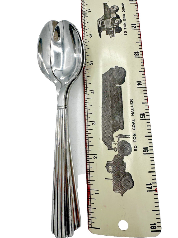 4 Piece 6.25" Stainless Spoon Set Made in China