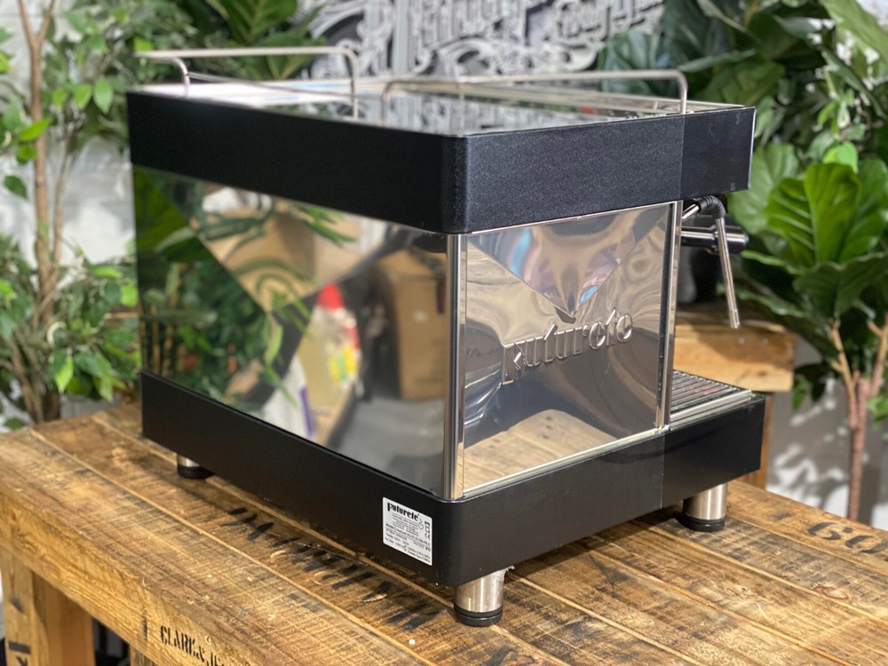 FUTURETE HORIZONT COMPACT 2 GROUP BRAND NEW BLACK ESPRESSO COFFEE MACHINE