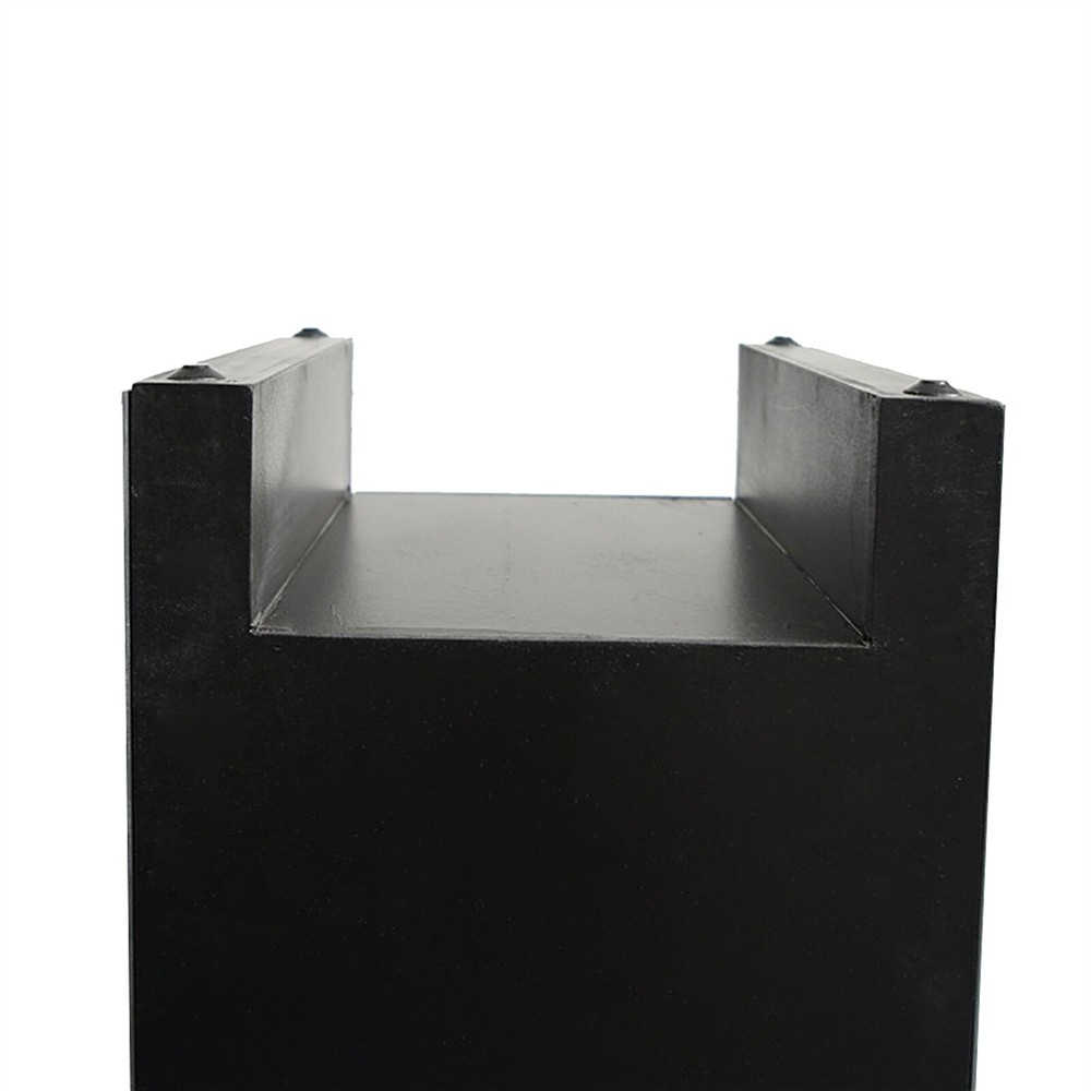 Mirrored Glass Bedside Table Dazzling Bedside Cabinet with Three Drawer