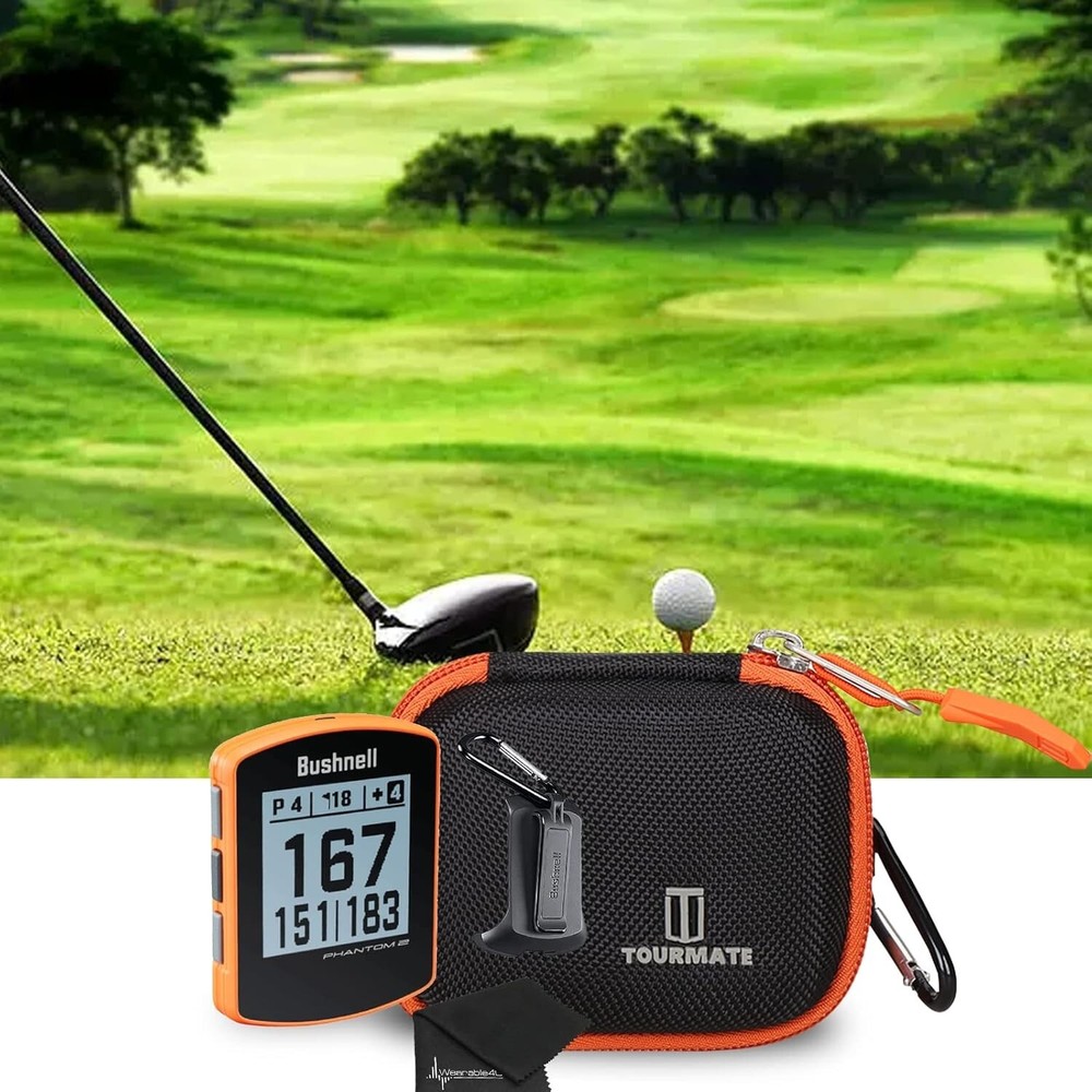 Golf GPS Storage Case Compatible for Bushnell Phantom 2 GPS Rangefinder with BIT