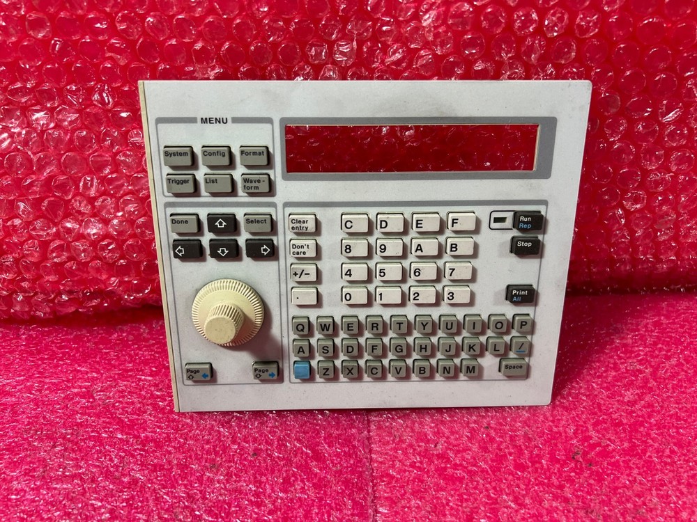 Agilent HP 1670D Deep Memory Logic Analyzer Button Panel