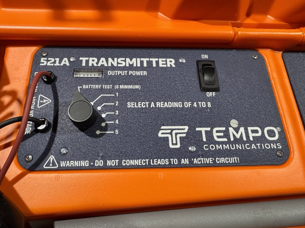 TEMPO 521A Wire & Valve Locator