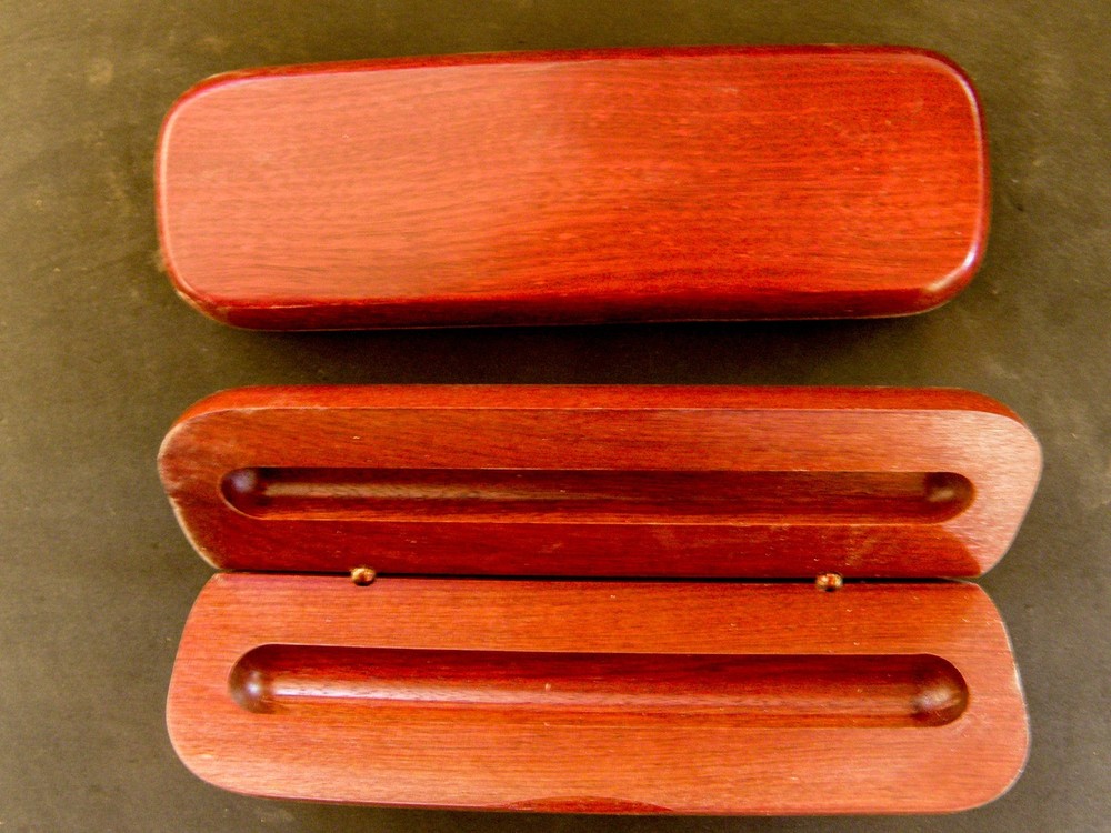 Bubinga Single Pen Presentation Case / Box
