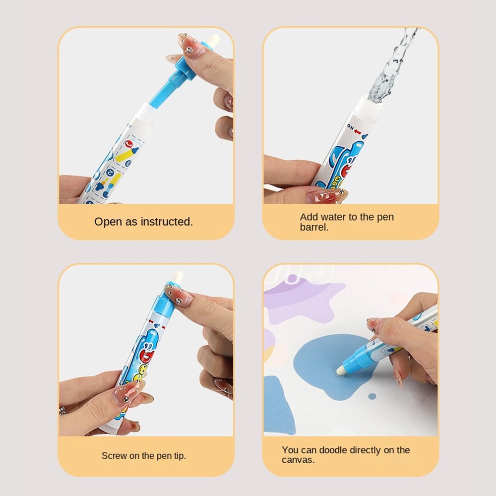 Water Doodle Mat Learning Tablet Writing Board Water Paint Mat