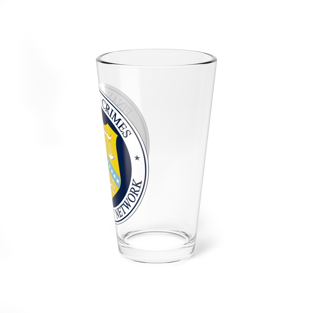 Financial Crimes Enforcement Network 3 - Pint Glass 16oz