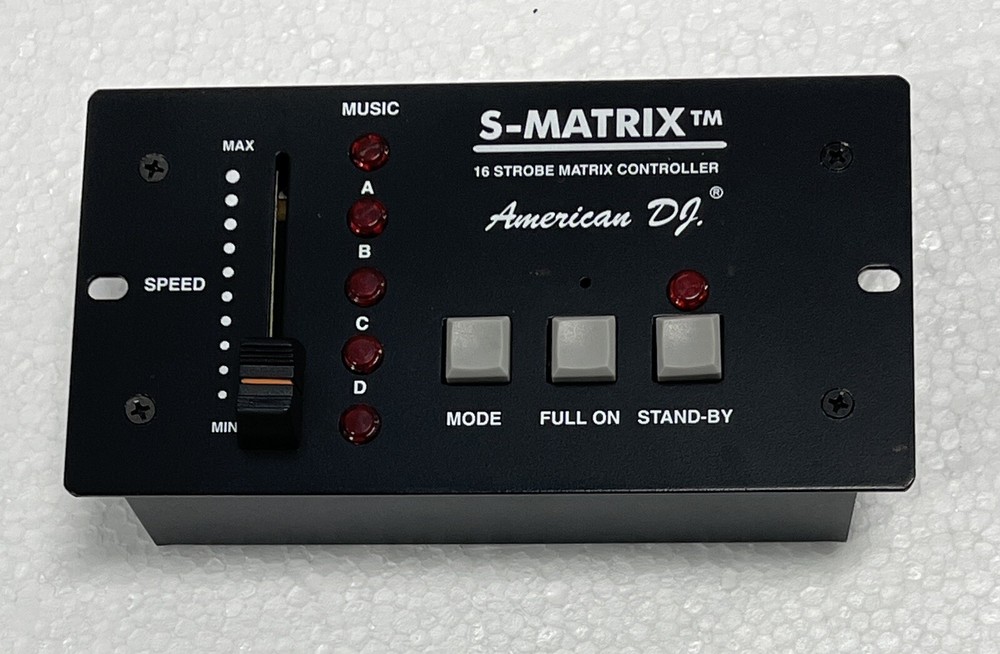 S-Matrix 16 Strobe Matrix Driver American DJ Lighting Controller [NEW IN BOX]