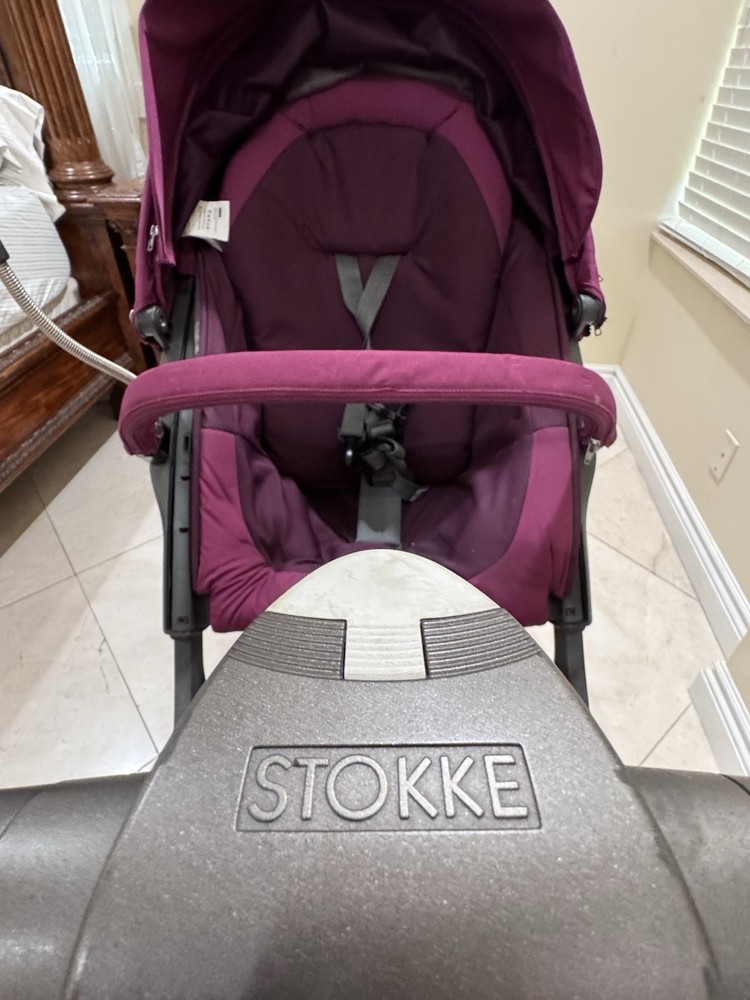 Stokke Stroller - Lavender red Color - Great condition