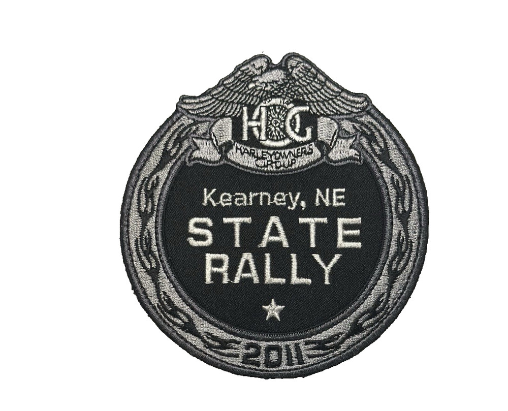 2011 Kearney, NE. Harley Owners Group State Rallies HOG Patch