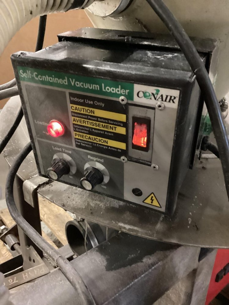 Conair Self-Contained Vacuum Loader w/ Bunting Quicktron 03 Metal Separator