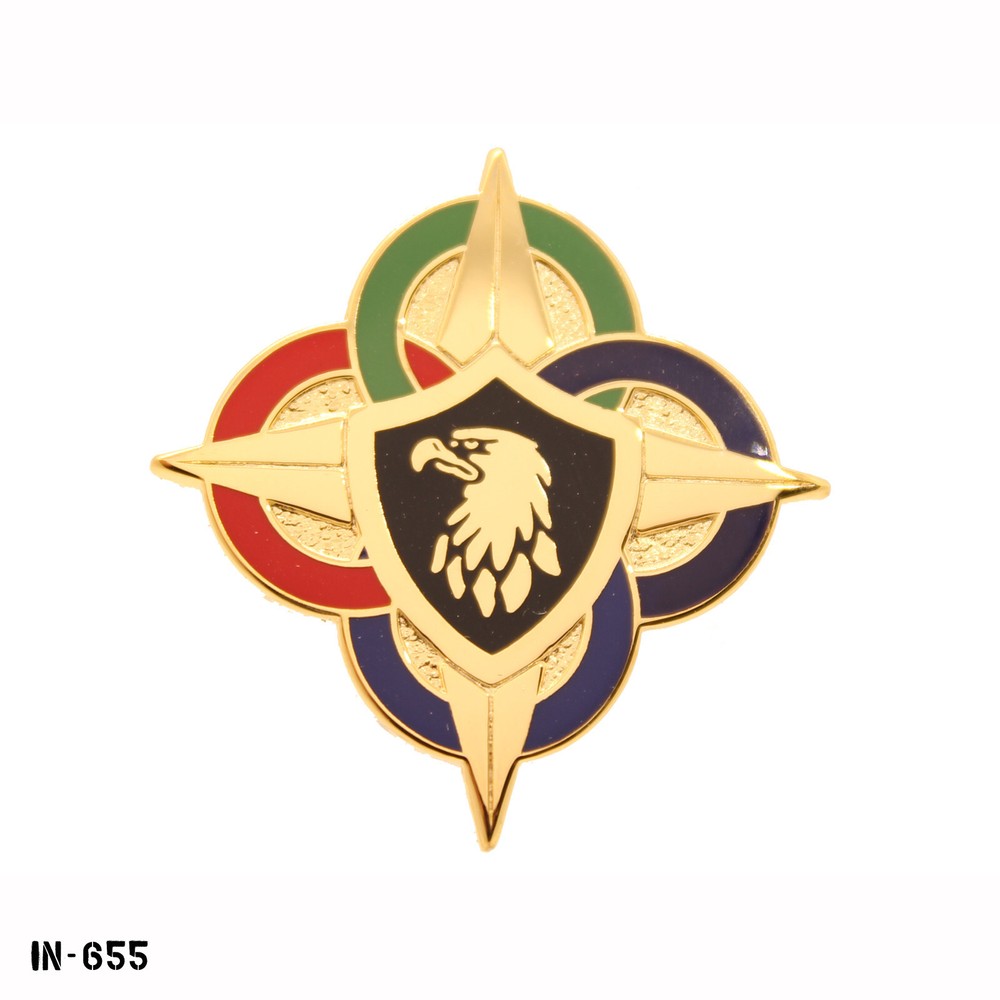 US Joint Forces Command ~ US Army DUI Crest Pin ~ Vanguard ~ NEW