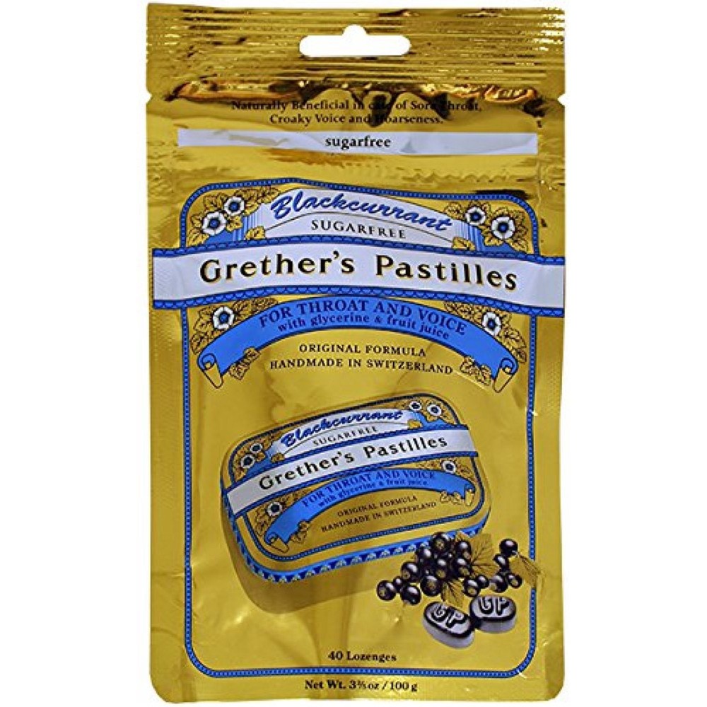 Grether's Blackcurrant Sugarfree Pastilles 3.4 oz