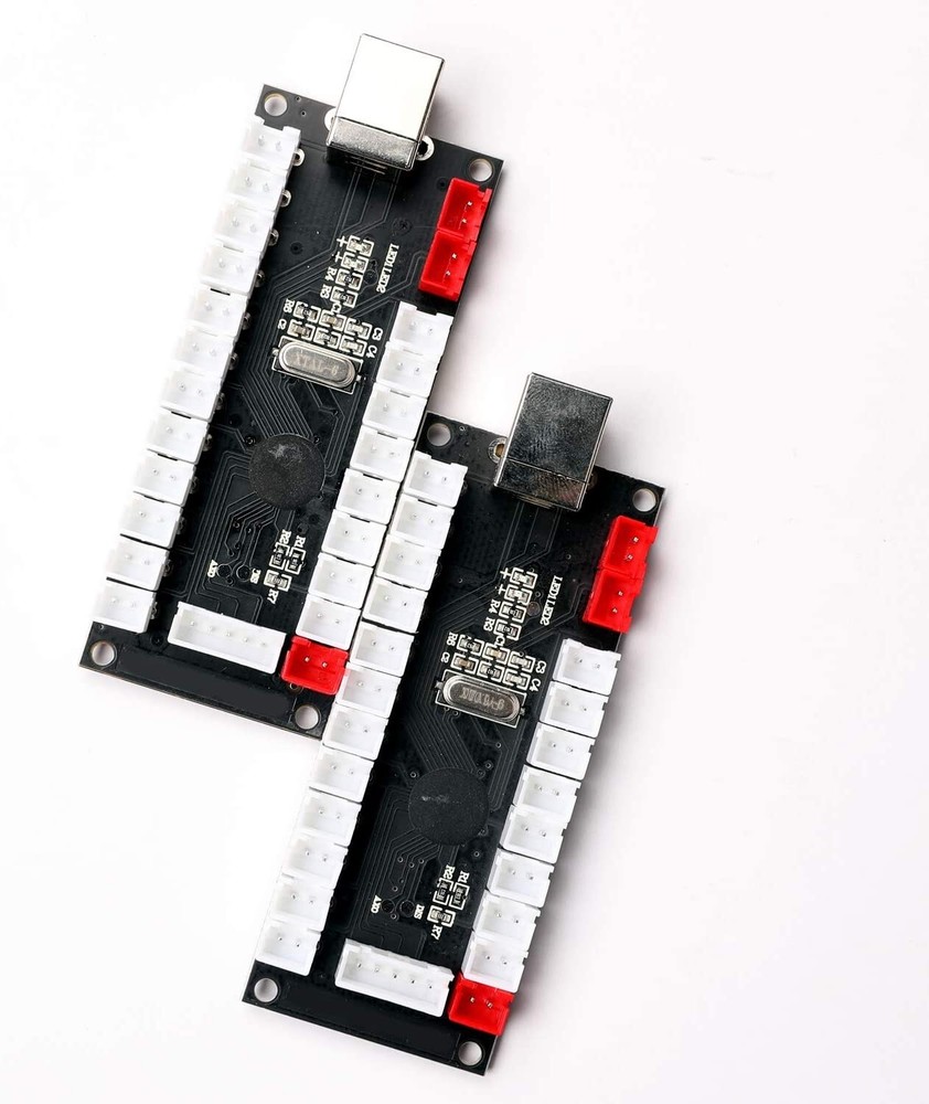 Zero Delay Arcade USB ENCODER PC TO JOYSTICK FOR 2PIN JOYSTICK &4.8MM BUTTON